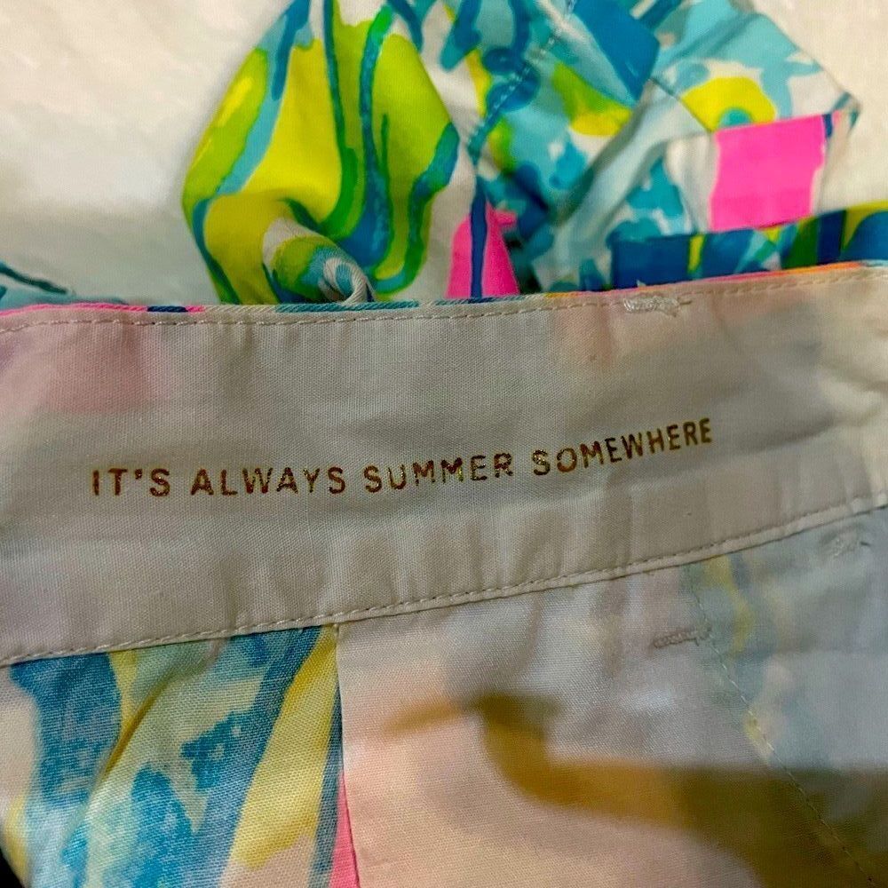 (B5) Lilly Pulitzer short Size 2 - Picture 7 of 12